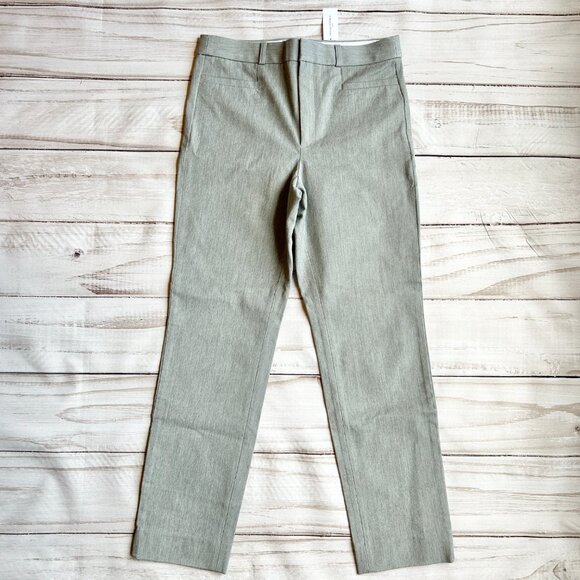 Banana Republic High Rise Dark Gray Sloan Pants Business Casual Trousers 4 NWT - Picture 3 of 11